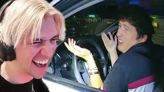 Cops Hold In Their Laughter at Drunk Driver | xQc Reacts