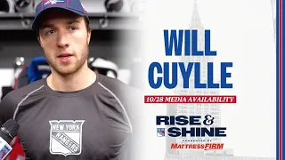 NYR @ VAN – Will Cuylle Pregame Media Availability | October 28, 2023