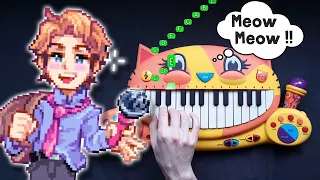 Senpai - Friday Night Funkin' - CAT PIANO tutorial