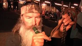 Phil Robertson Blowing Duck Calls