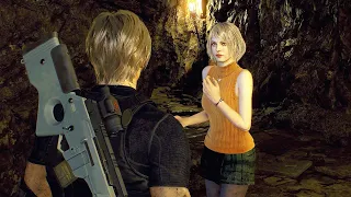 Ashley is jealous of Ada Wong and Leon's Relationship in RESIDENT EVIL 4 REMAKE