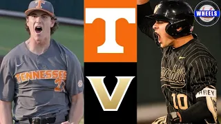 #1 Tennessee vs Vanderbilt Highlights (G1) | 2024 College Baseball Highlights