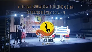 Grupo Apolo de Danças Gregas (SP) no VII Festival Internacional de Folclore do Ceará