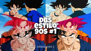 ¡Así Se Vería Dragon Ball Super En Los 90s! 🤩 | DBS AL ESTILO DE LOS 90S #1