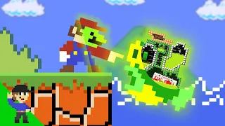 Mario vs the Radioactive Cheep Cheep Maze