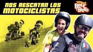 Nos Rescatan los Motociclistas - Bely y Beto