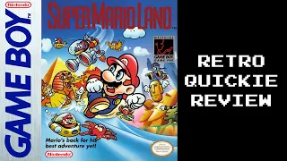 Super Mario Land for Nintendo Game Boy - Retro Quickie Reviews