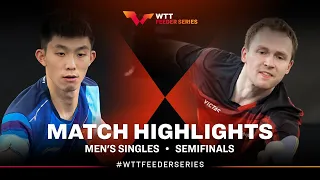 Zhou Kai vs Benedikt Duda | MS SF | WTT Feeder Doha 2023