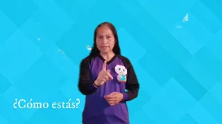 Saludos en lenguaje de señas boliviana