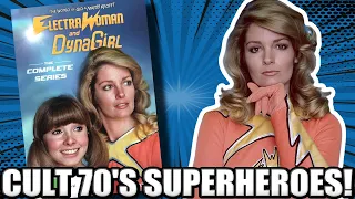 Electra Woman and Dyna Girl 1976 TV Show DVD Review & Full Guide Physical Media Superhero Show