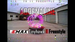 Emax Tinyhawk II Freestyle Elrs // ADRENALINE // Backyard - Dvr with sound