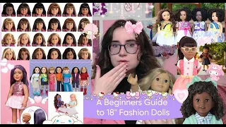 A Beginners Guide to 18" Fashion Dolls