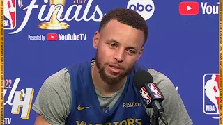 Stephen Curry Full Interview - Game 2 Preview | 2022 NBA Finals Media Availability