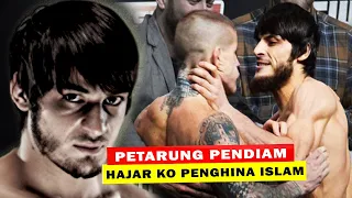 Mamposss‼️ Petarung MMA Lecehkan Sholat DIHAJAR Petarung Pendiam asal Chechnya