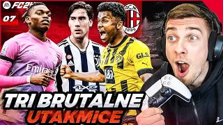 LUDI DERBI PROTIV JUVENTUSA I DORTMUND U LIGI PRVAKA ! MILAN KARIJERA #7