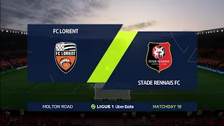 FIFA 23 | FC Lorient vs Rennes - Ligue 1 Uber Eats | Gameplay