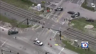 Woman fatally struck by Brightline train in Pompano Beach