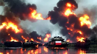 POLAND SHAME! All T-55A Tanks for Ukraine Blown Up by Russians on Border