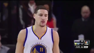 金洲勇士 克萊 湯普森 (Klay Thomson) 單節攻入37分破NBA紀錄