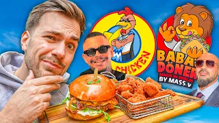 Wie GUT sind RAPPER RESTAURANTS? 🤔 (Luciano, Massiv & Azad)