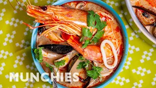 Make Tom Yum, A Hot & Sour Thai Noodle Soup | Quarantine Cooking