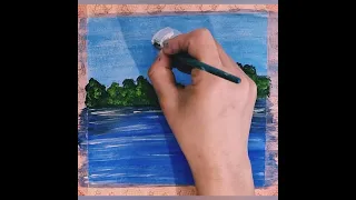 #easy arylicpainting art's beginner's satisfyingvideo step by step easy methods #youtube #shorts