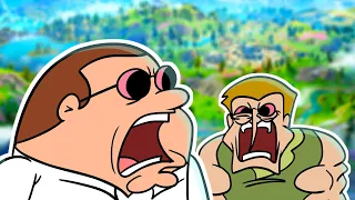 Peter Griffin in Fortnite but it's animated