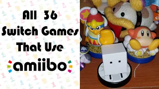 Every Switch Game With amiibo Support (2017-2020) Featuring @NintendoBlackCrisis