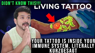 Your Tattoo is INSIDE Your Immune System. Literally (Kurzgesagt) CG Reaction