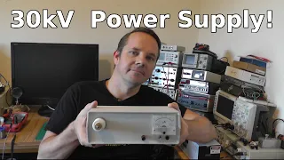 Home Made 30 kV ZVS High Voltage Power Supply and Tear-down