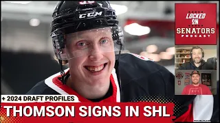 Which Ottawa Senators Free Agents Could Follow Lassi Thomson's Lead + 2024 NHL Draft Rankings: 75-77