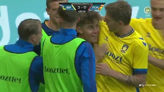 Brøndby IF - FC Nordsjælland 29/5-2023 / Mathias Kvistgaarden scorer til 3-0