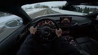 Audi A6 C7 3.0 BITDI S-line 2012 POV Drive