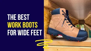 Best Work Boots for Wide Feet - Ergonx Elements Work Boot