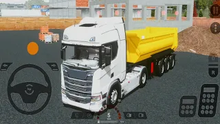 Heavy Truck Simulator #1 - Heavy Machines and Construction - Android Gameplay