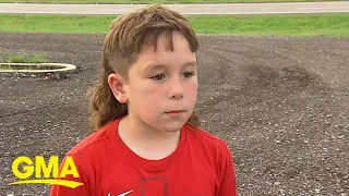 9-year-old hero saves parents during tornado