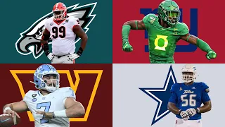 NFC East Draft Grades and Roster Outlooks | Giants, Commanders, Cowboys, and Eagles