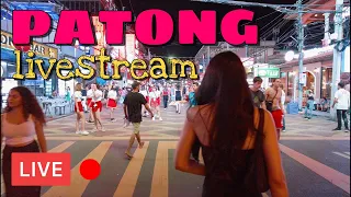 【4K】Phuket 2022 Patong Beach Live Stream - Evening Walk [ 3 Dec 2022]