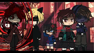 My favorite characters react to Alastor (Hazbin hotel)/ENG&FR/GACHA Part 1/5