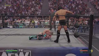 Katsuyori Shibata vs Kevin Matthews WWE 2K24 March 20th AEW Rampage 2024