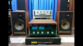 lungyim~LUXKIT A3400 Tube Pre amplifier - McIntosh MC-2105 Power Amplifier - Dynaco A25 Speaker (8)