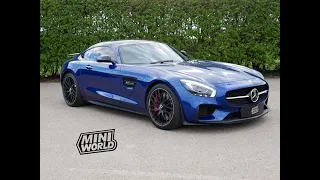 AMG GTS (2016) BRILLIANT BLUE WALKAROUND