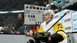 NHL 19 (PS4) - 2018-19 - Game 46 @ Sharks