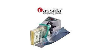 Обзор портативного счетчик банкнот Cassida H50