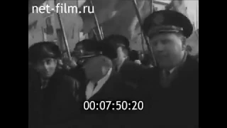 1962г. Калининград. демонстрация 7 ноября
