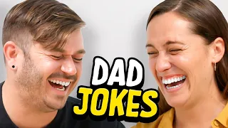 Dad Jokes | Don't laugh Challenge | Sam vs Matt | Raise Your Spirits