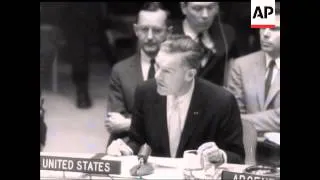 GROMYKO and LODGE AT UNITED NATIONS - SOUND