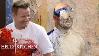 Chef Mistakes Banana Ice-Cream For Chocolate | Hell's Kitchen