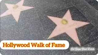 The Only Star You Can't Step On At The Hollywood Walk Of Fame|The Hollywood Walk Of Fame Los Angeles