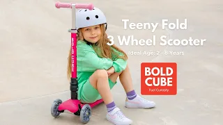 *NEW* Boldcube Teeny Fold 3 Wheel Scooter